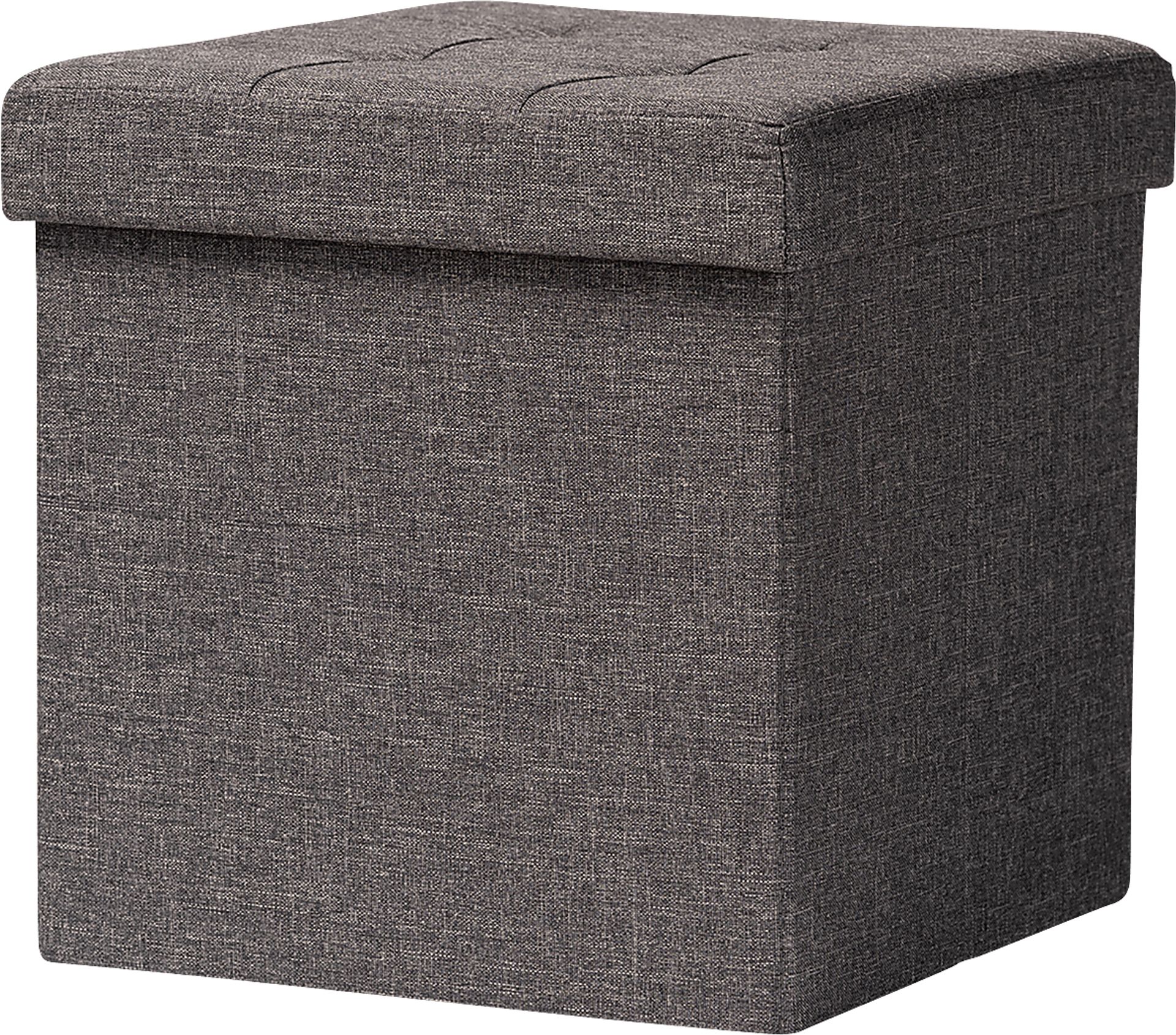 Nyanza Dark Gray Otoman - Image 1
