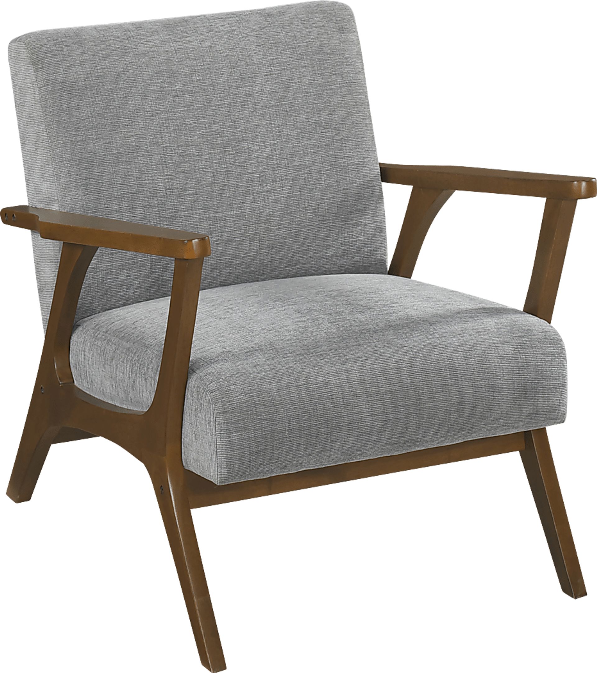 Nycio Gray Accent Chair - Image 1
