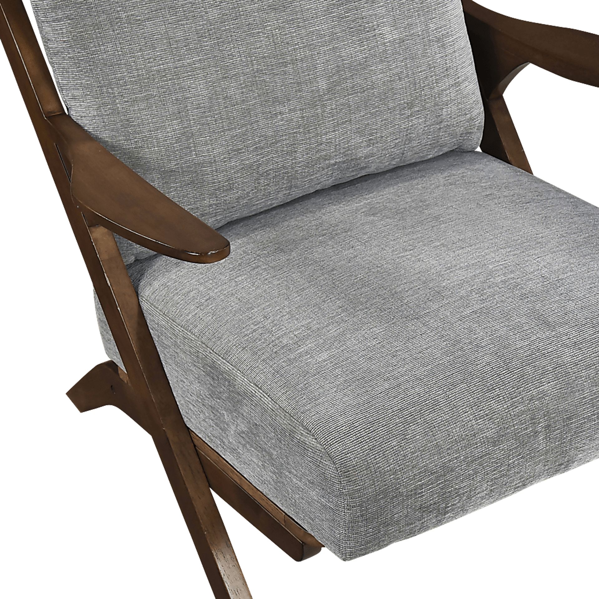 Nycio Gray Accent Chair - Image 6
