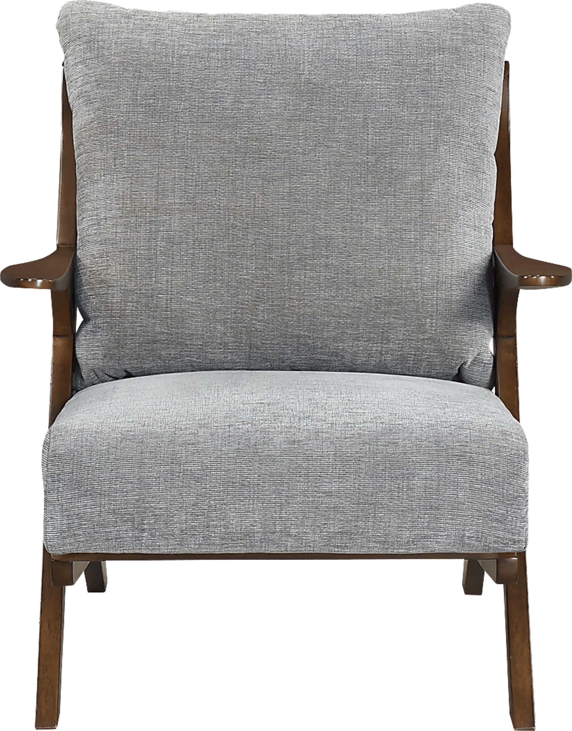 Nycio Gray Accent Chair - Image 8