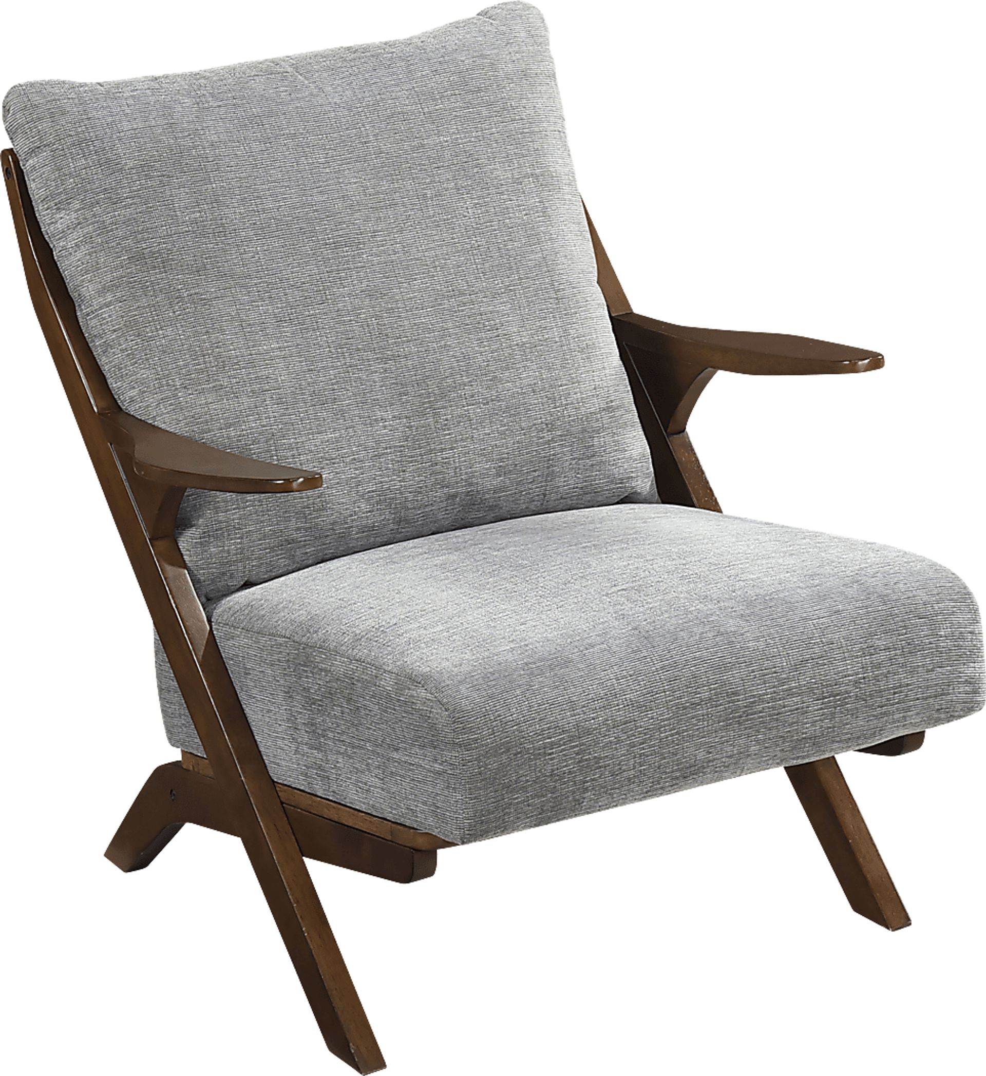 Nycio Gray Accent Chair - Image 1