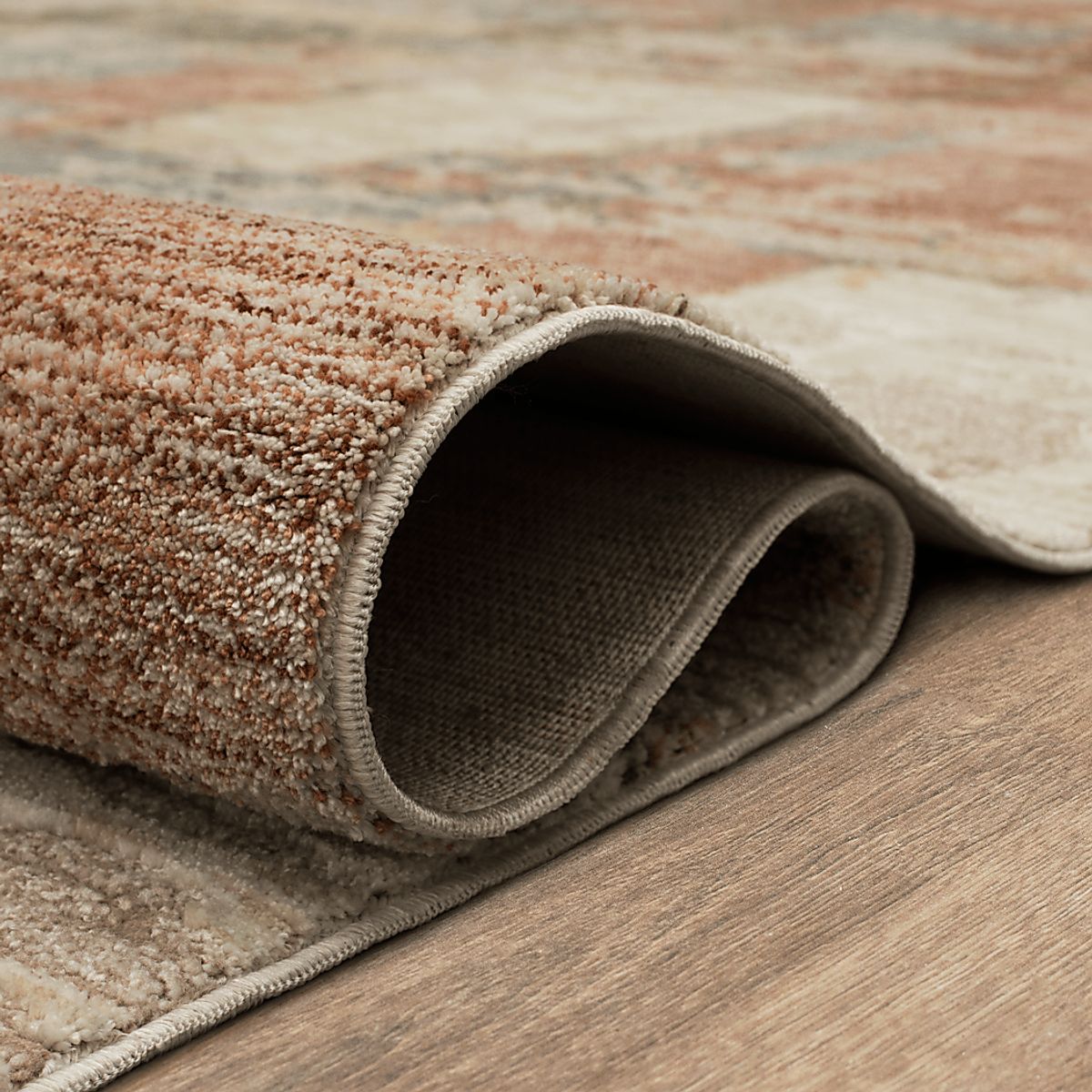Nydaine Cream Beige Rug | Rooms to Go