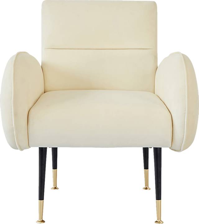 Nyelee Beige Accent Chair - Thumbnail - Image 2