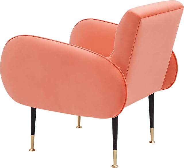 Nyelee Coral Accent Chair - Thumbnail - Image 3