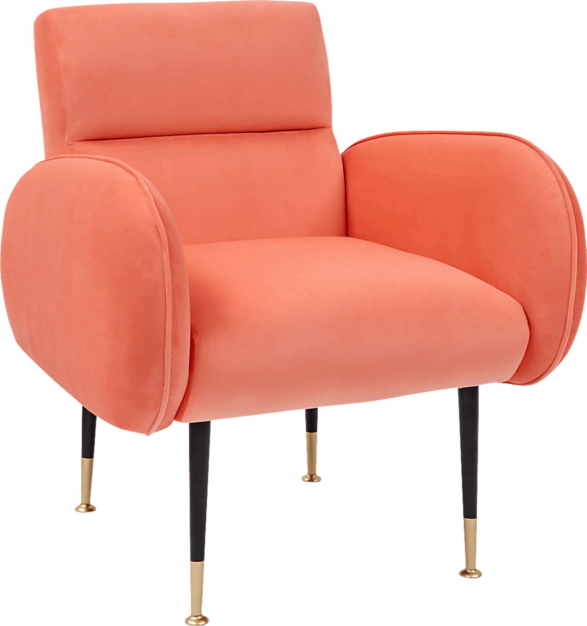 Nyelee Coral Accent Chair - Image 1