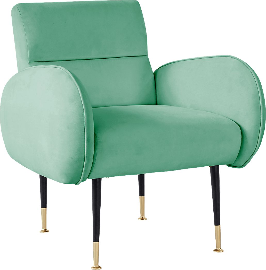 Nyelee Mint Green Accent Chair | Rooms to Go