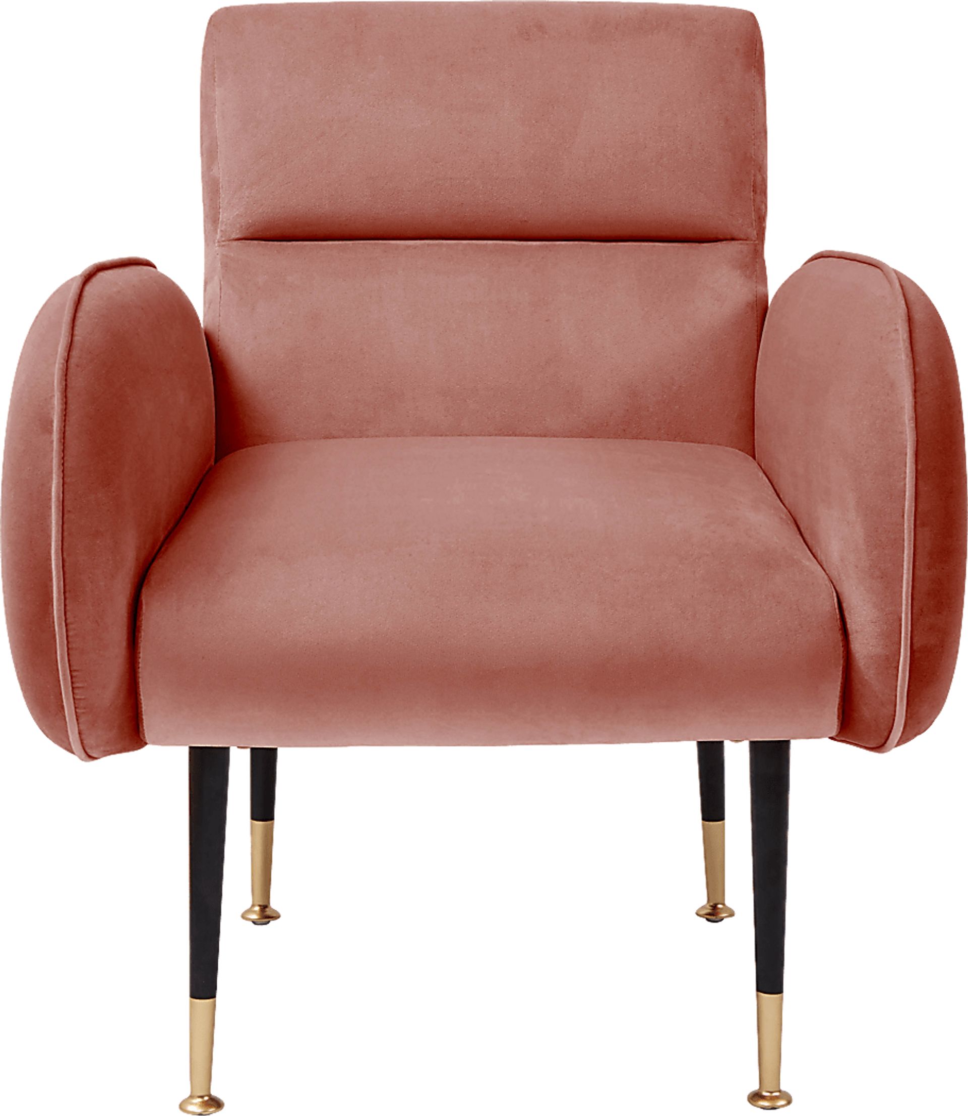 Nyelee Salmon Accent Chair - Image 3