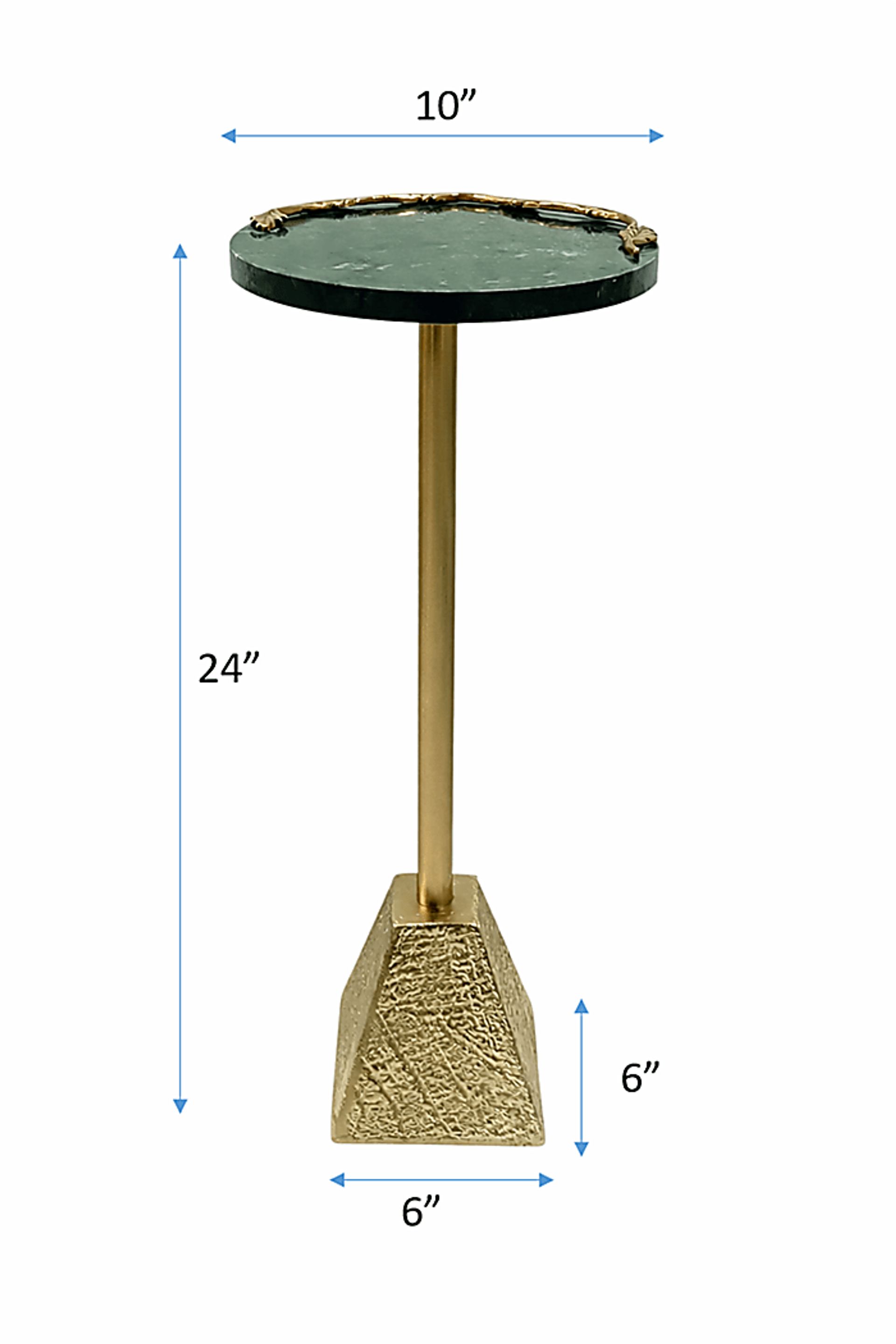 Nyexi Gold/Green Accent Table - Image 9