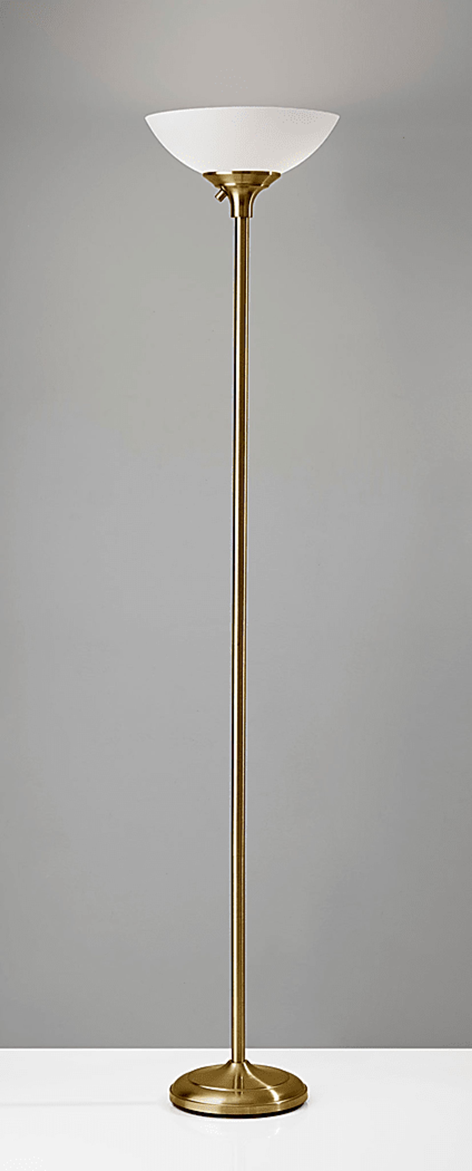 Nyko Brass Floor Lamp - Image 2