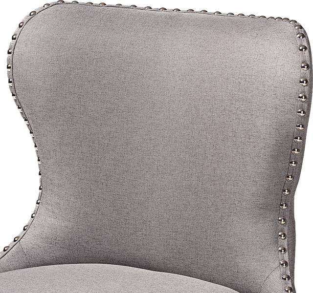 Nylic Gray Swivel Counter Stool, Set of 2 - Thumbnail - Image 6