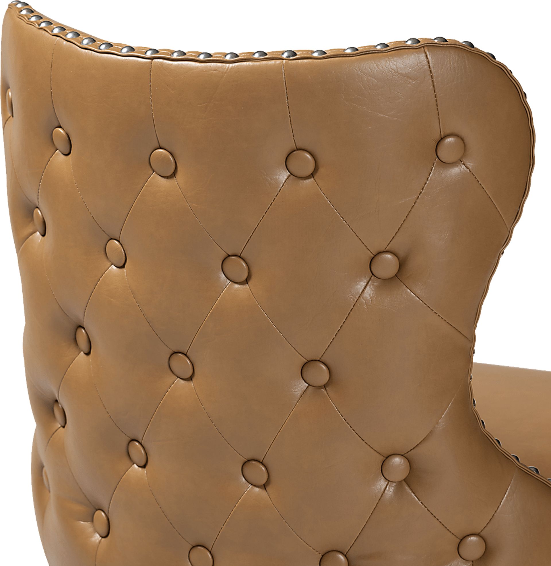 Nylic Tan Swivel Counter Stool, Set of 2 - Image 7