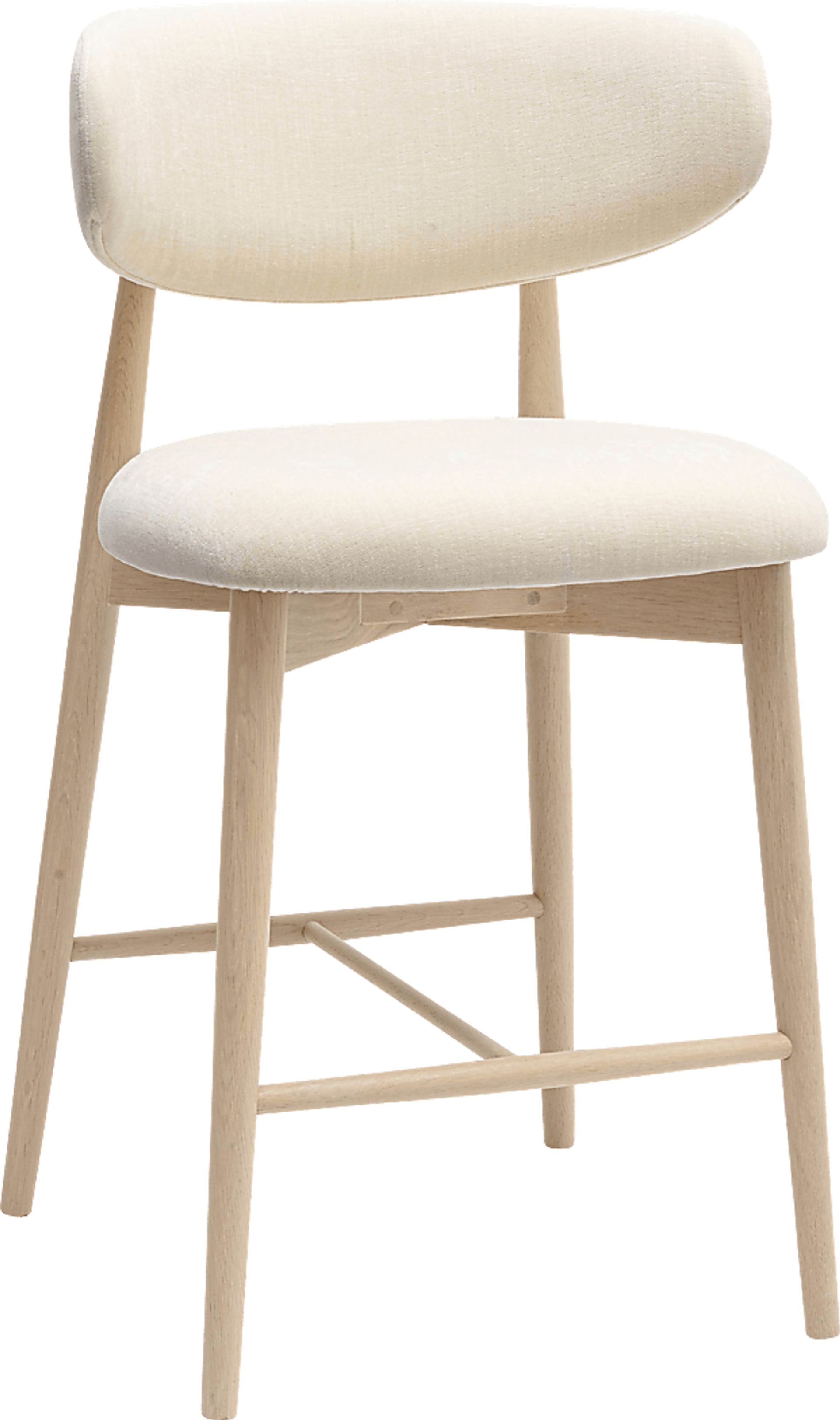 Nymphgold Cream Counter Height Stool - Image 1
