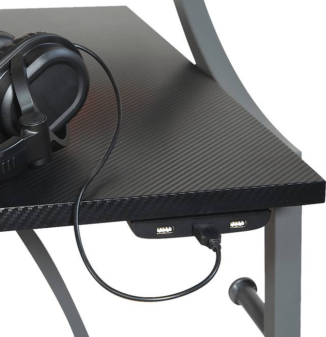 Nyota Black Gaming Desk - Thumbnail - Image 5