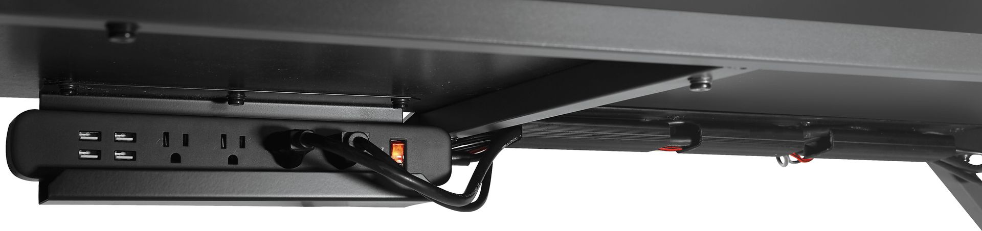 Nyota Black Gaming Desk - Image 7