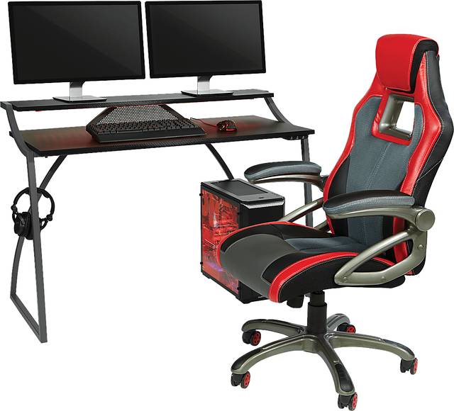 Nyota Black Gaming Desk - Thumbnail - Image 9