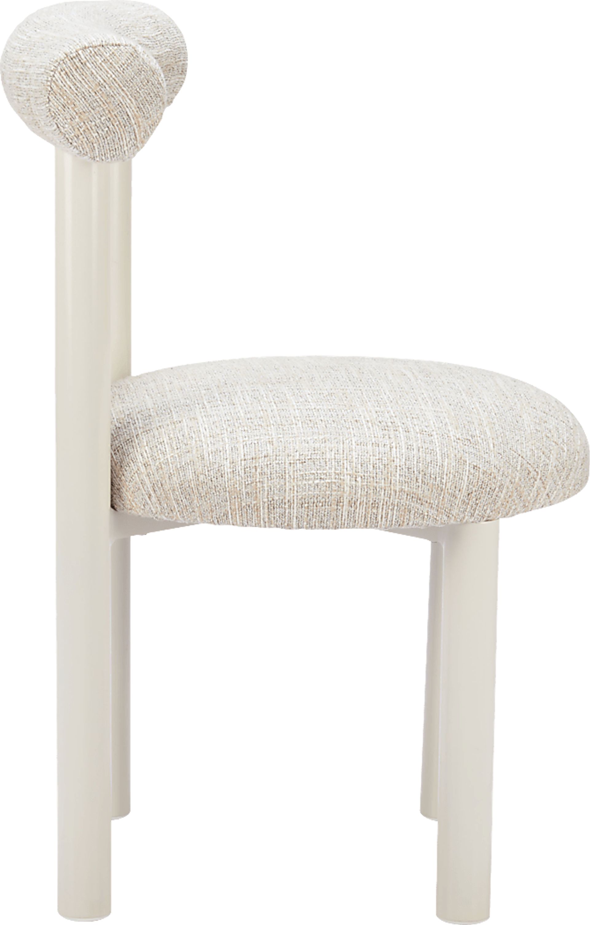 Nyssa Beige Dining Chair - Image 4