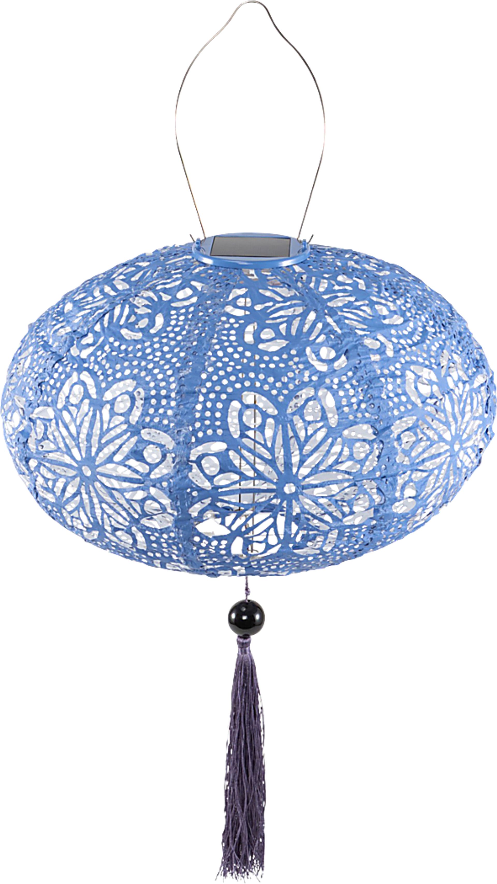 Nyx Blue Outdoor Solar Lantern - Image 7
