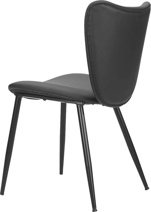 Nyxhu Black Dining Chair, Set of 2 - Thumbnail - Image 8