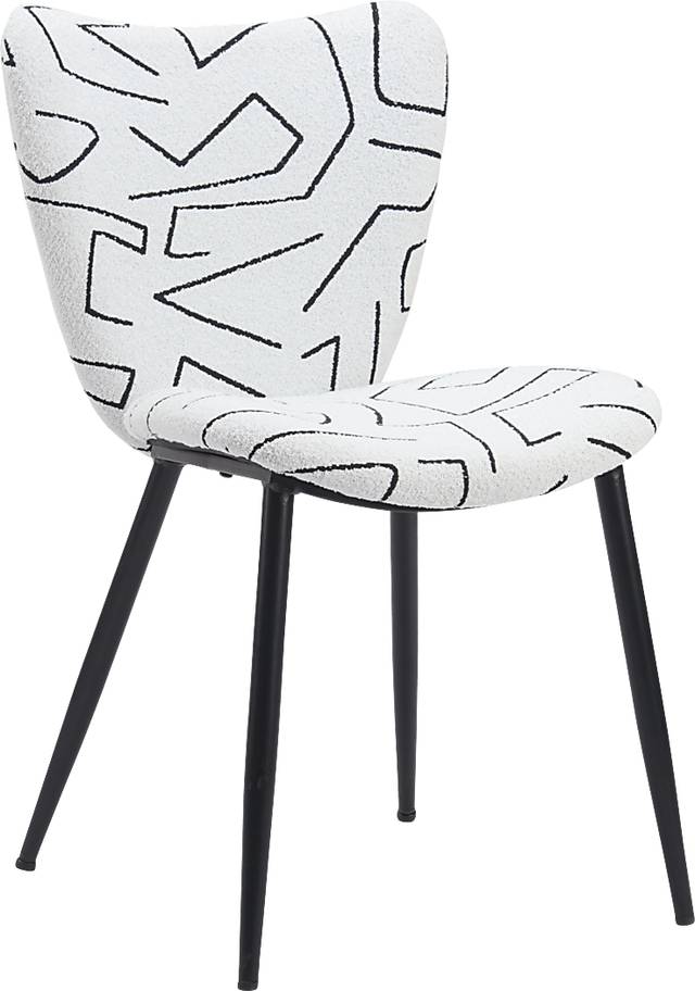 Nyxhu White Dining Chair, Set of 2 - Thumbnail - Image 4