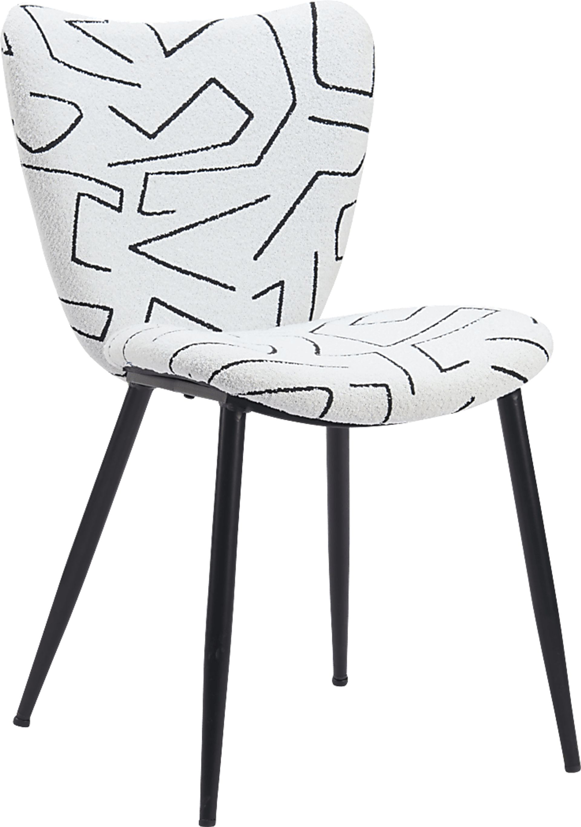Nyxhu White Dining Chair, Set of 2 - Image 4