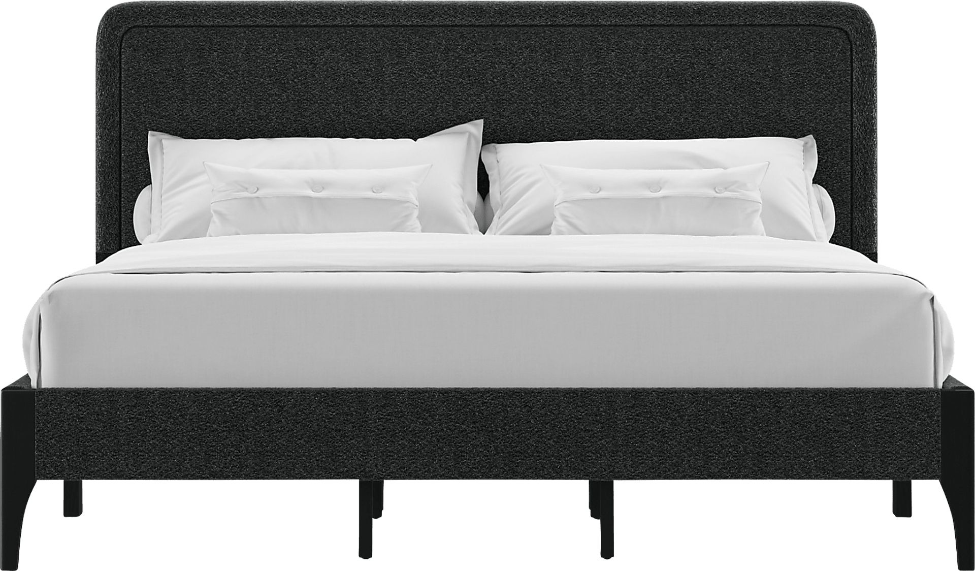 Nzadi Dark Gray King Bed - Image 3