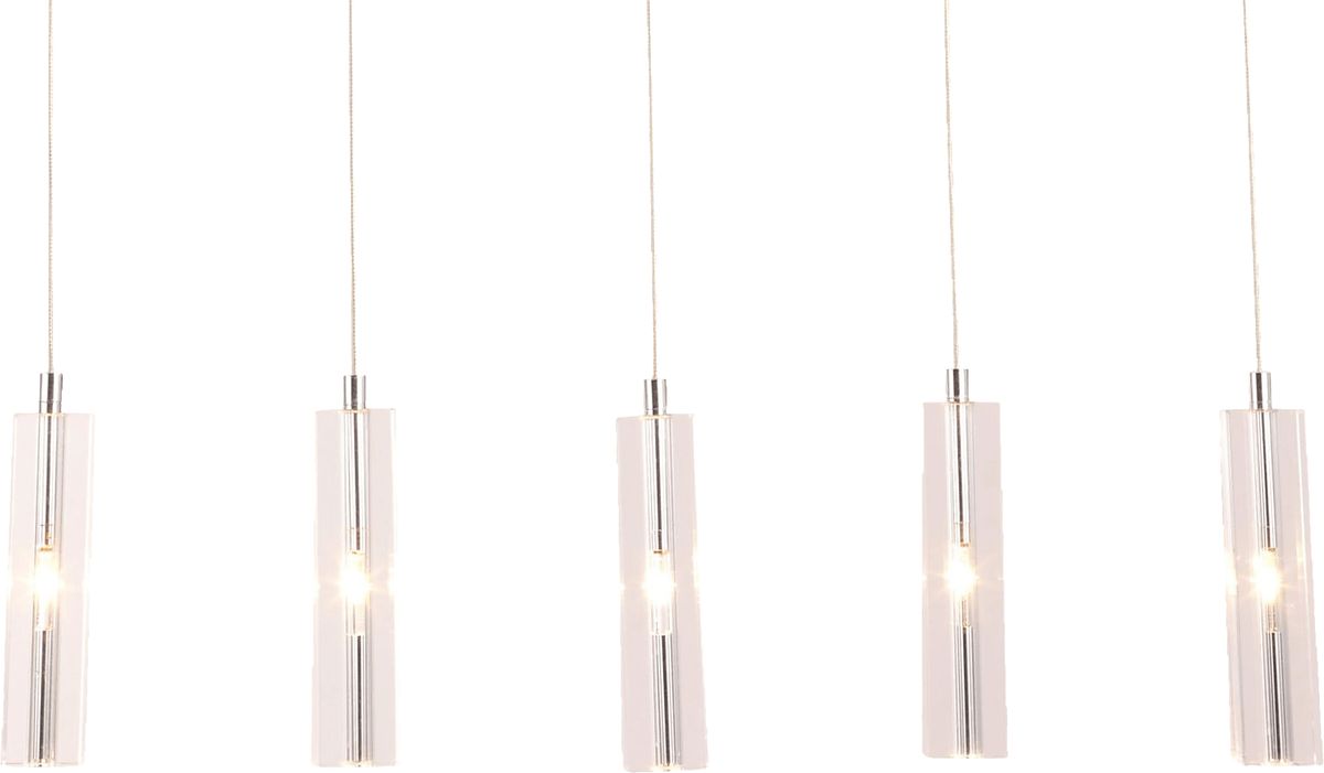 Oak Leaf Court Clear White Pendant Rooms to Go