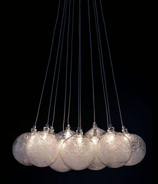 Oak Rim Lane Clear Chandelier - Thumbnail - Image 2
