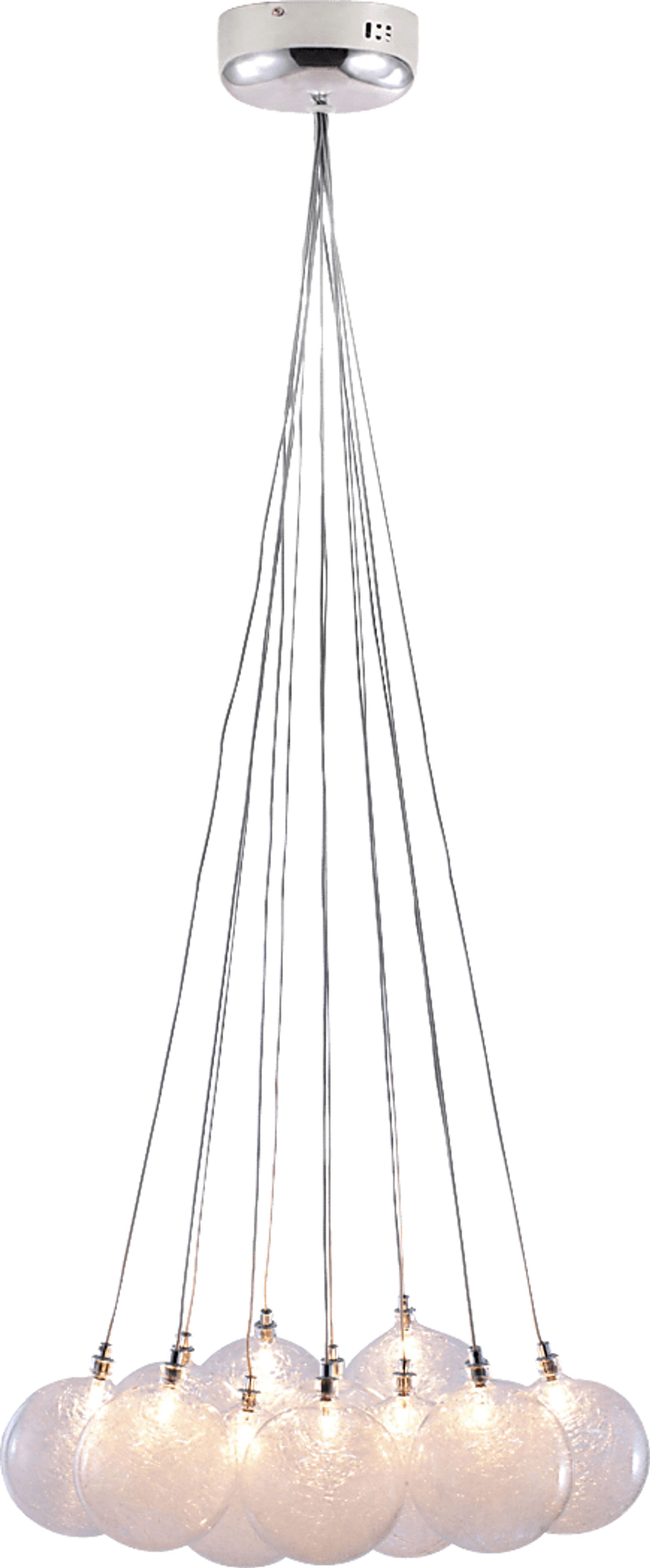 Oak Rim Lane Clear Chandelier - Image 1