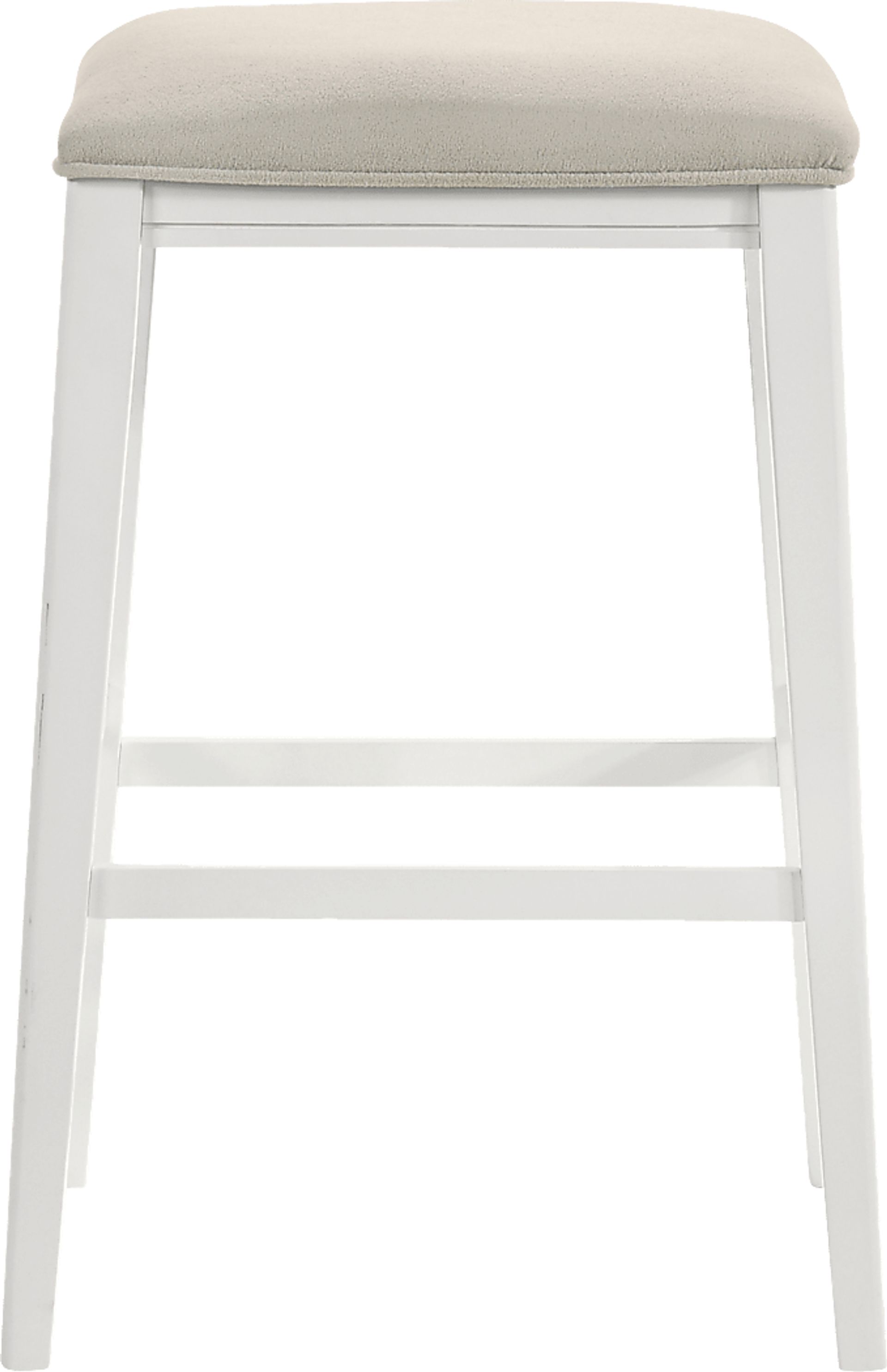 Oakcona White Barstool - Image 4