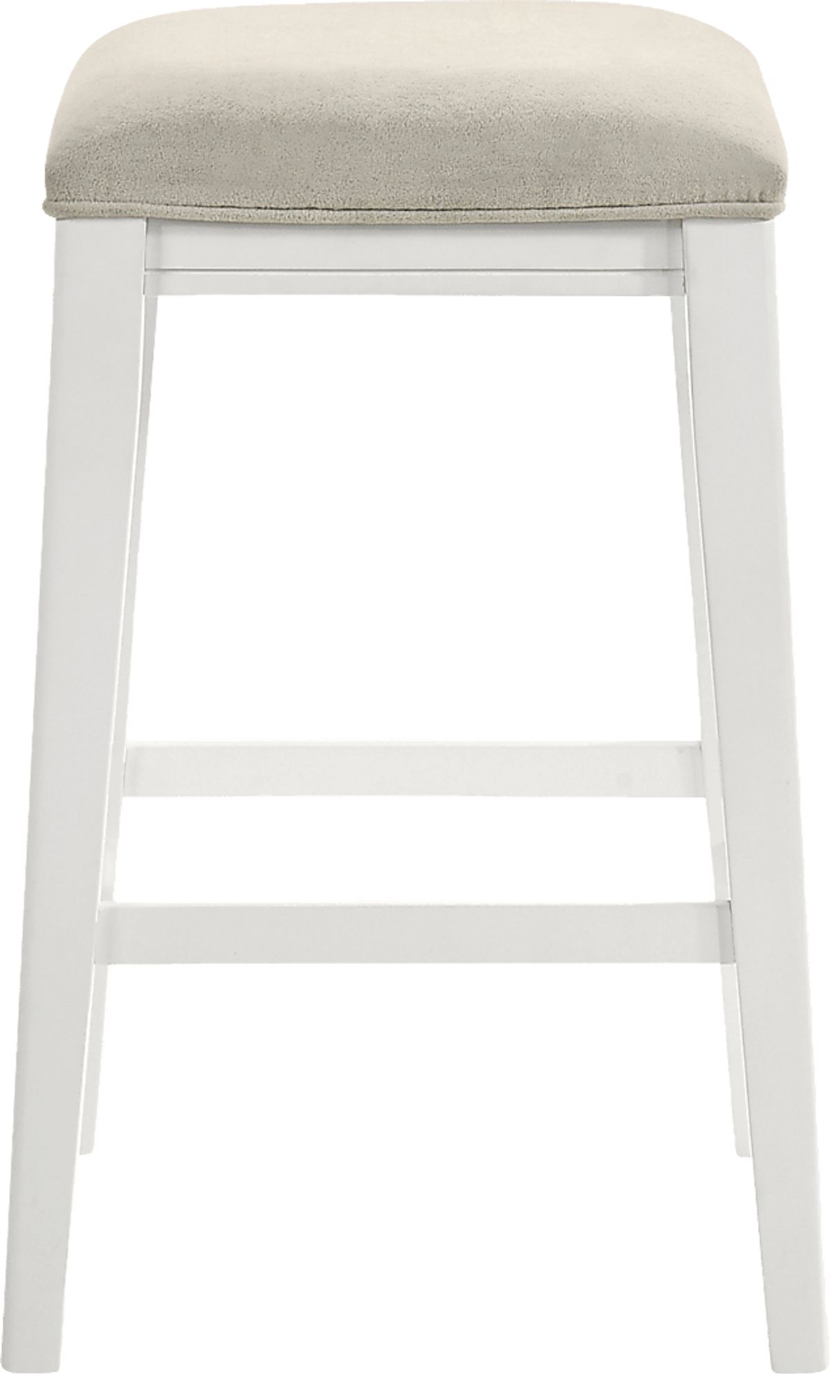 Oakcona White Fabric Counter Stool | Rooms to Go
