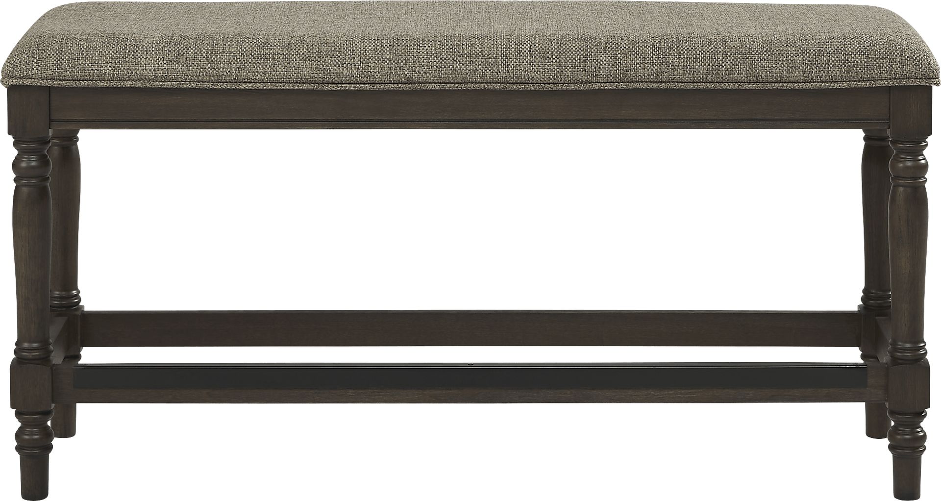 Oakdale Brown Counter Height Bench - Image 1