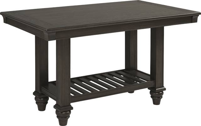 Oakdale Brown 5 Pc Counter Height Dining Room - Thumbnail - Image 2