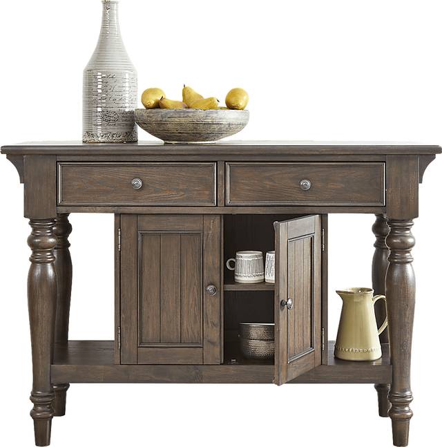 Oakdale Brown Server - Thumbnail - Image 2