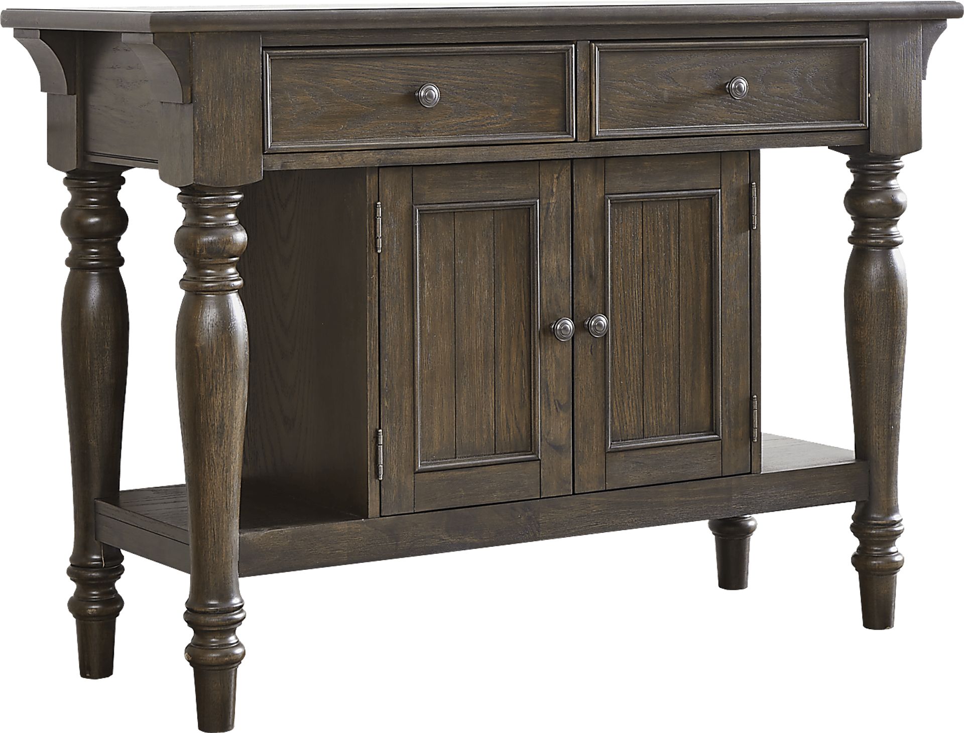Oakdale Brown Server - Image 1