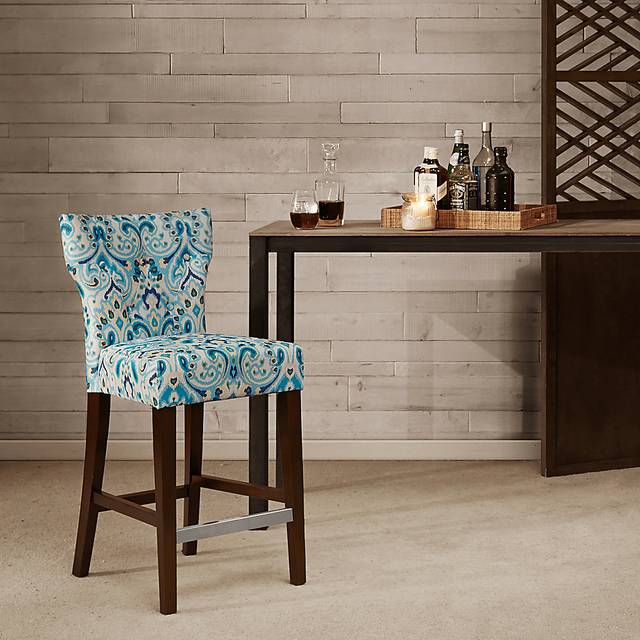 Oakendell Blue Counter Height Stool - Thumbnail - Image 8