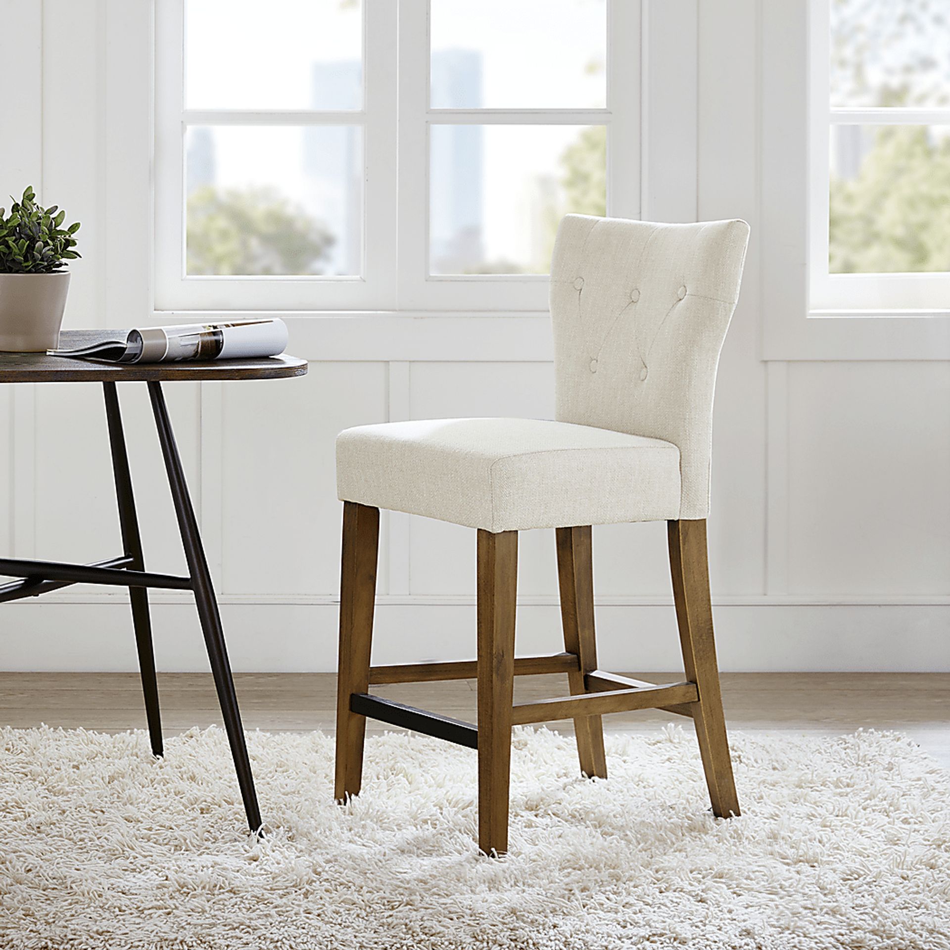Oakendell Cream Counter Height Stool - Image 5