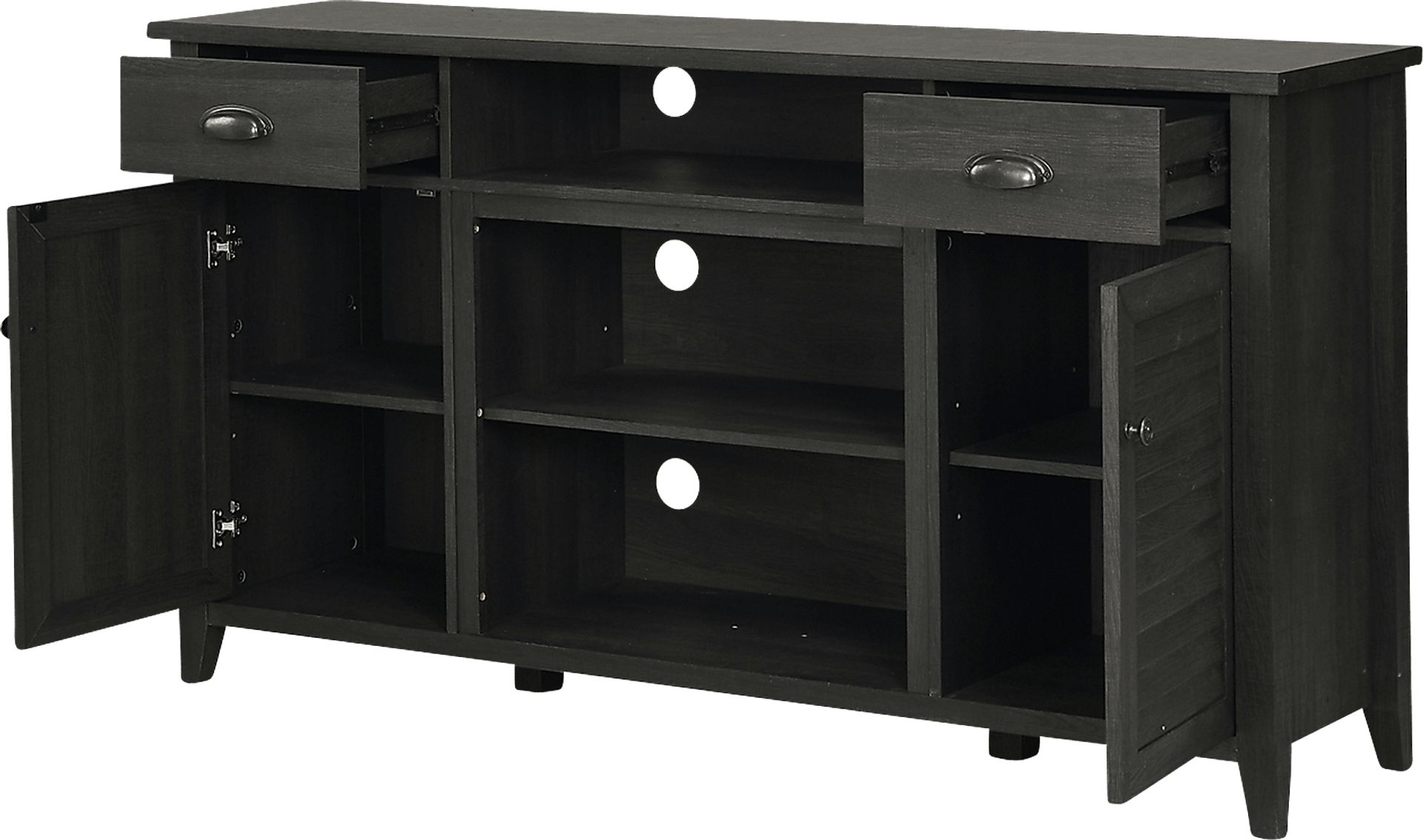 Oakenwald Black 60 in. Console - Image 3