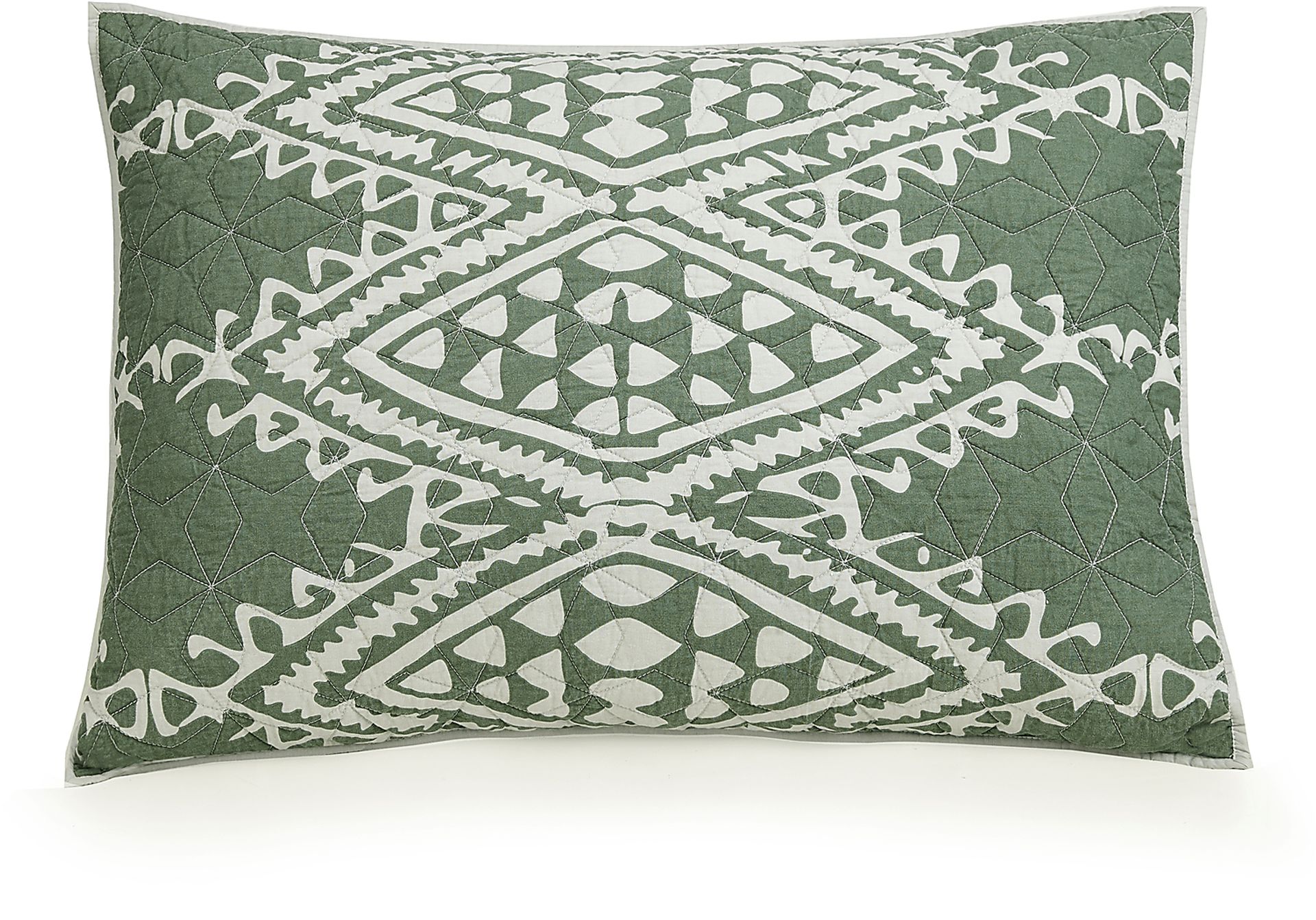 Jungalow by Justina II Green Full/Queen 3 Pc Quilt Set - Image 4