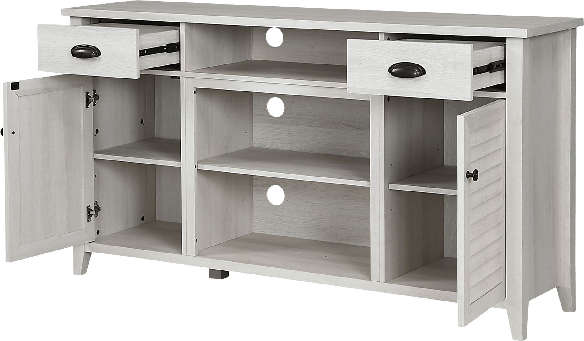 Oakenwald White 60 in. Console - Image 3