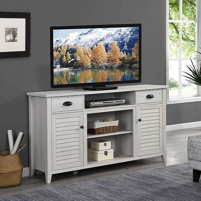 Oakenwald White 60 in. Console - Thumbnail - Image 4