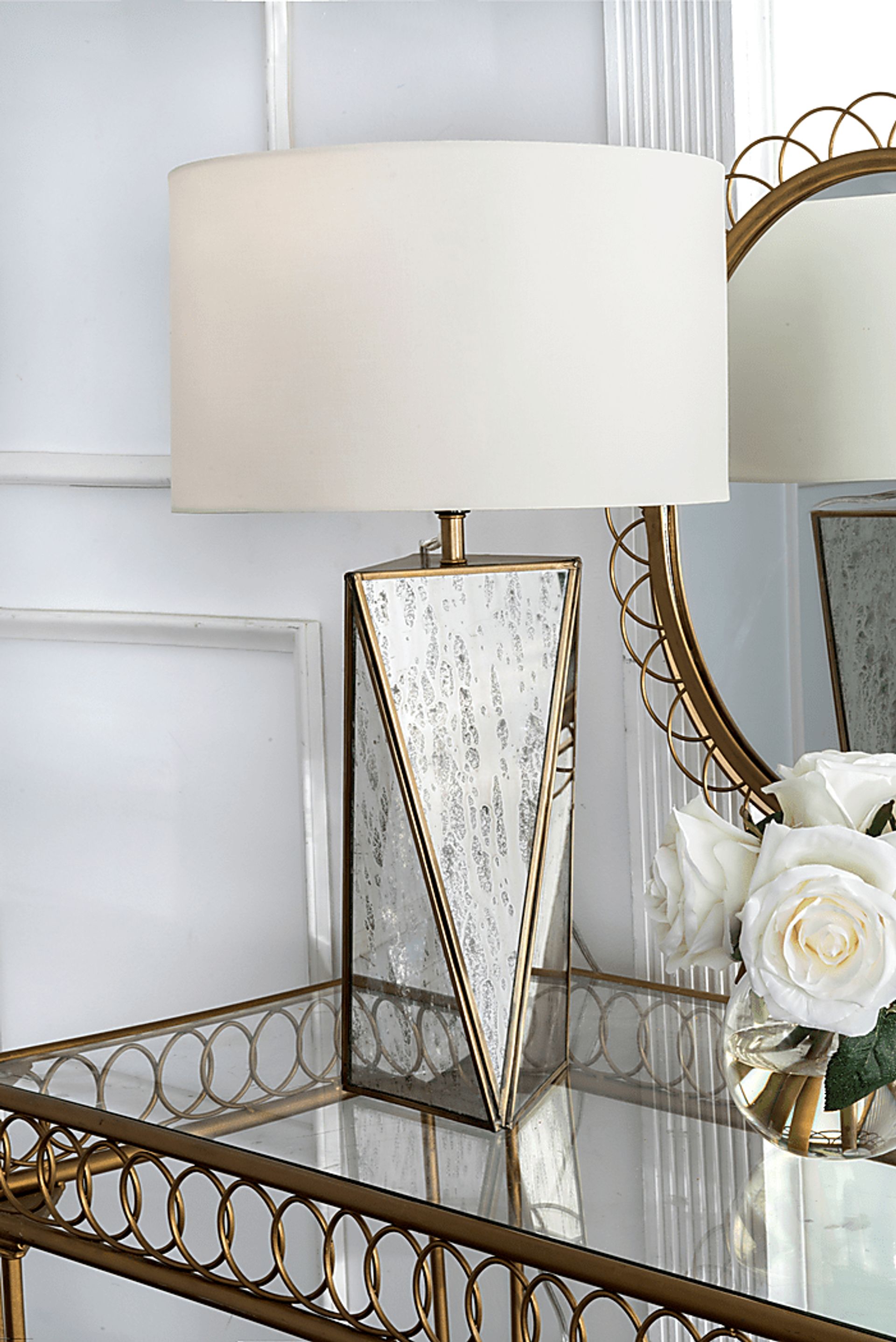 Oakeson Gold Lamp - Image 2