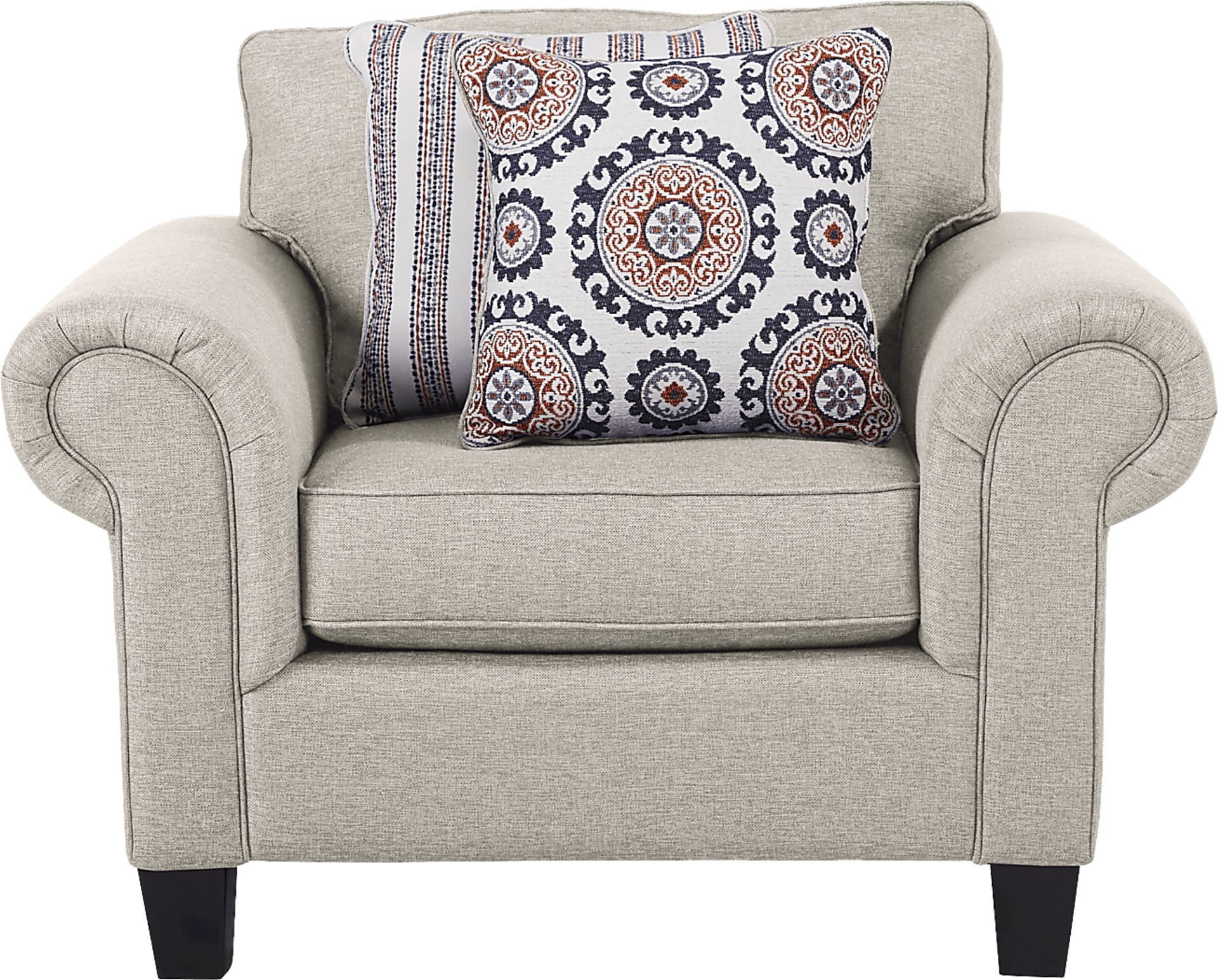 Oakhurst Beige Chair - Image 2