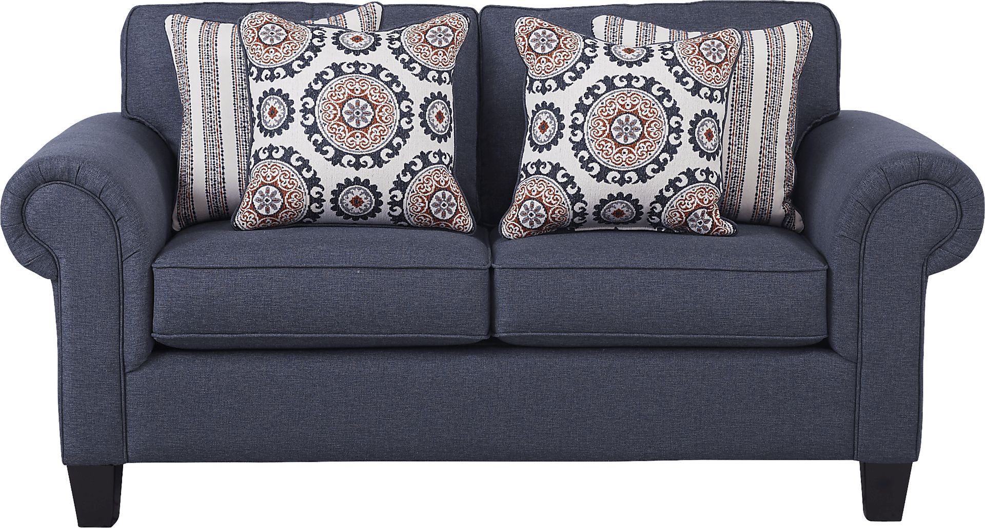 Oakhurst Denim Loveseat - Image 1