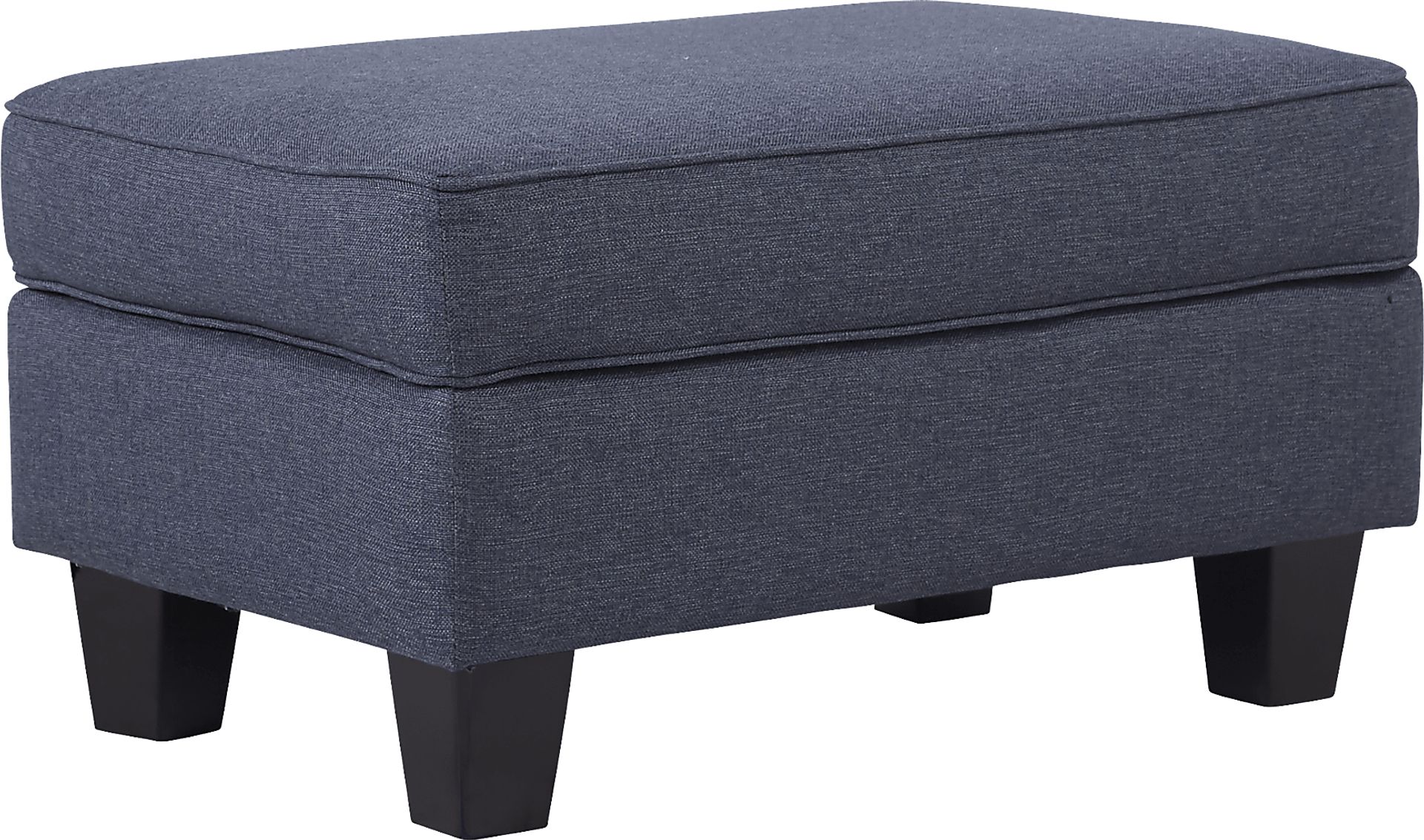 Oakhurst Denim Ottoman - Image 1