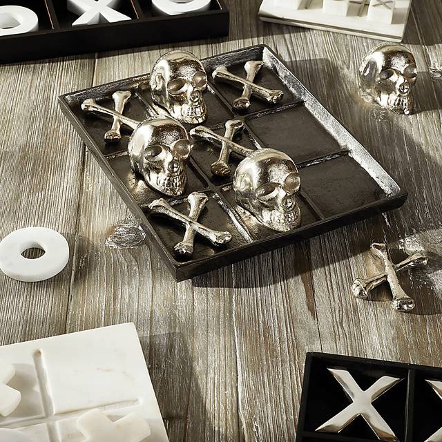 Oakington Black Tic Tac Toe Set - Thumbnail - Image 2