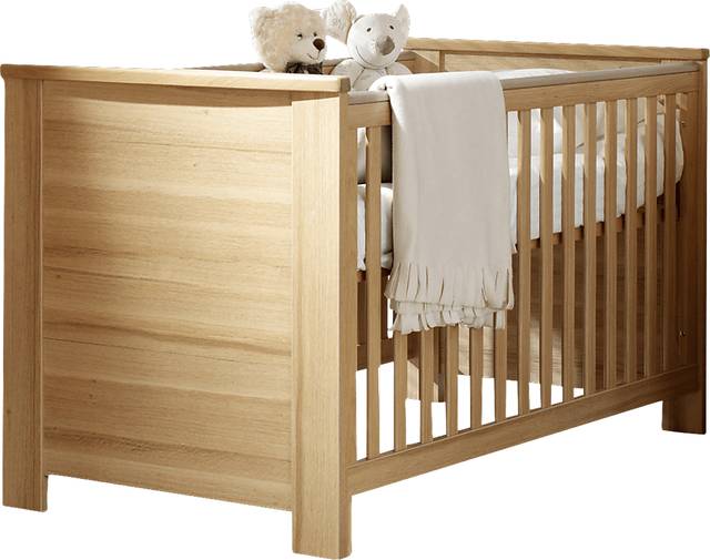 Oakland Valley Brown Convertible Crib - Thumbnail - Image 1
