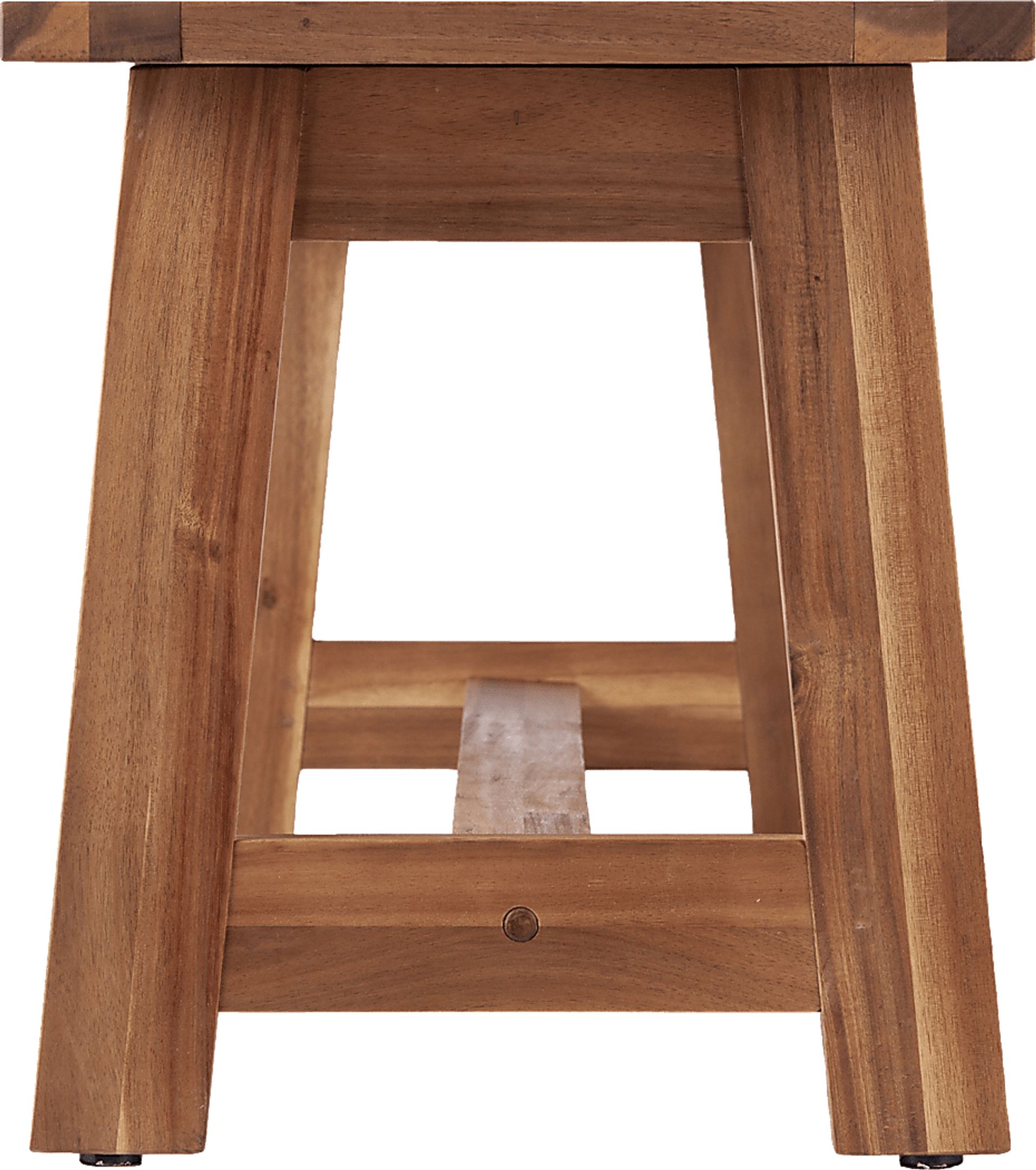 Oaklane Natural Outdoor Dining Bench - Image 4