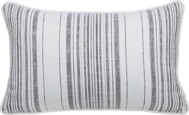 Oaklee Ebony Indoor/Outdoor Accent Pillow - Thumbnail - Image 1