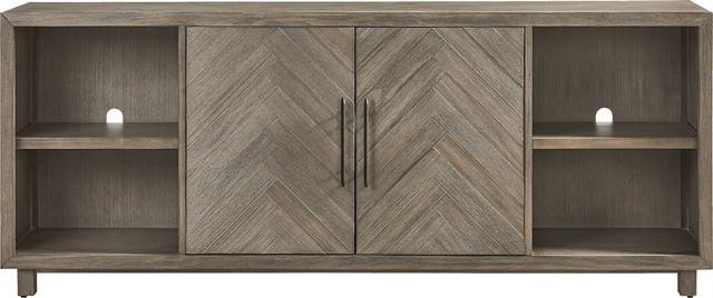 Oakleigh Gray 80" Credenza - Thumbnail - Image 1