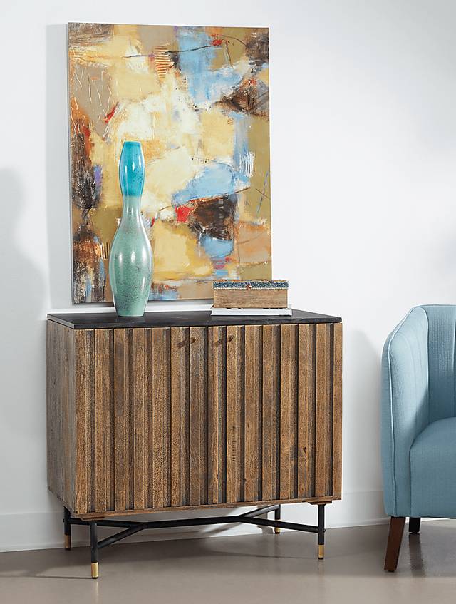 Oaklett Brown Accent Cabinet - Thumbnail - Image 2